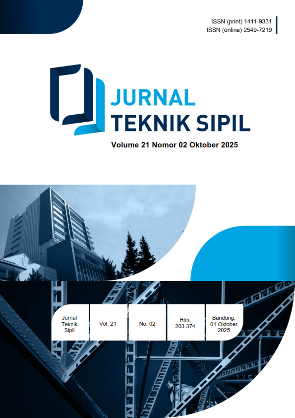 					View Vol. 21 No. 2 (2025): Jurnal Teknik Sipil
				