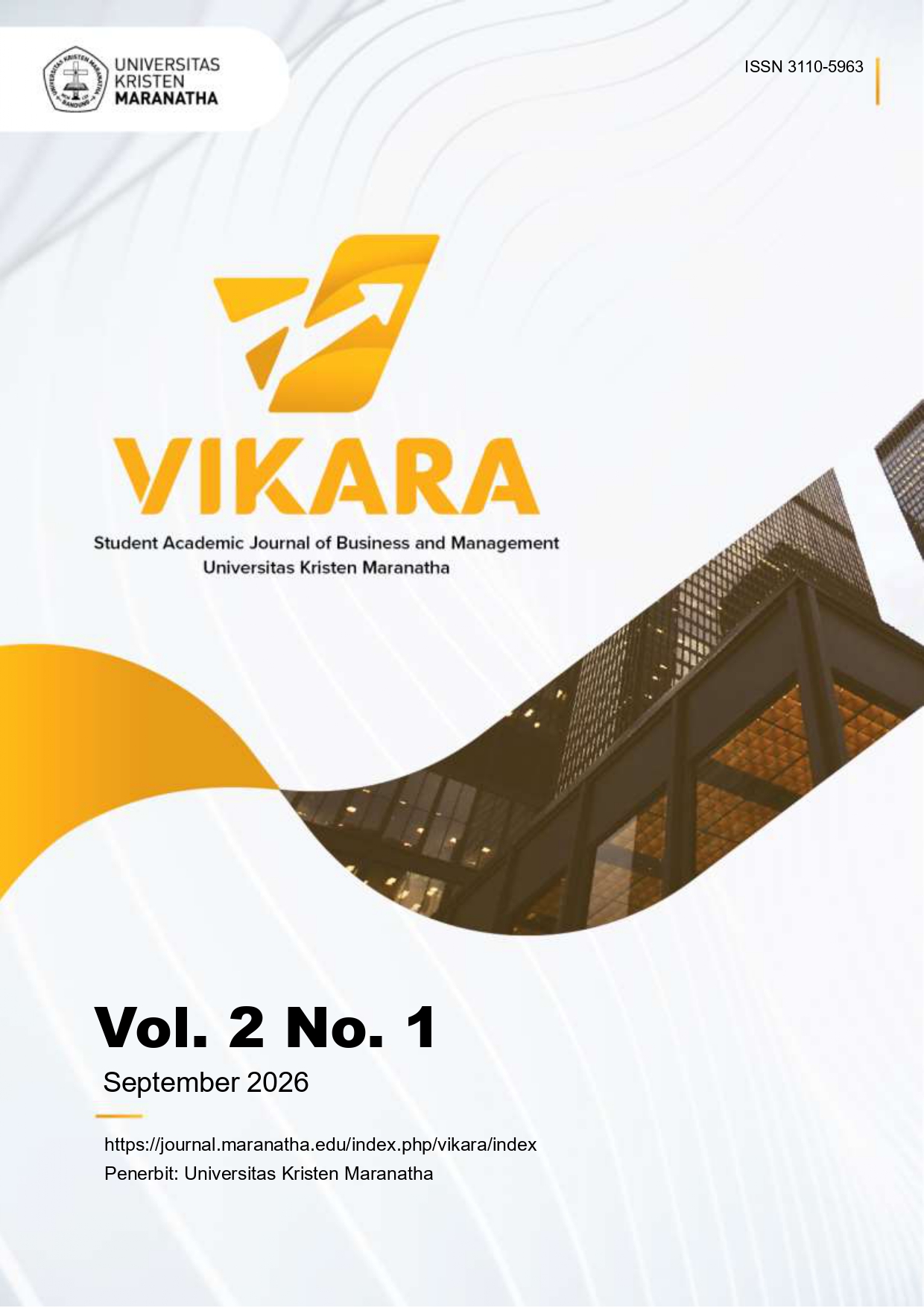 					View Vol. 2 No. 1 (2026): Vikara: Student Academic Journal of Business and Management
				