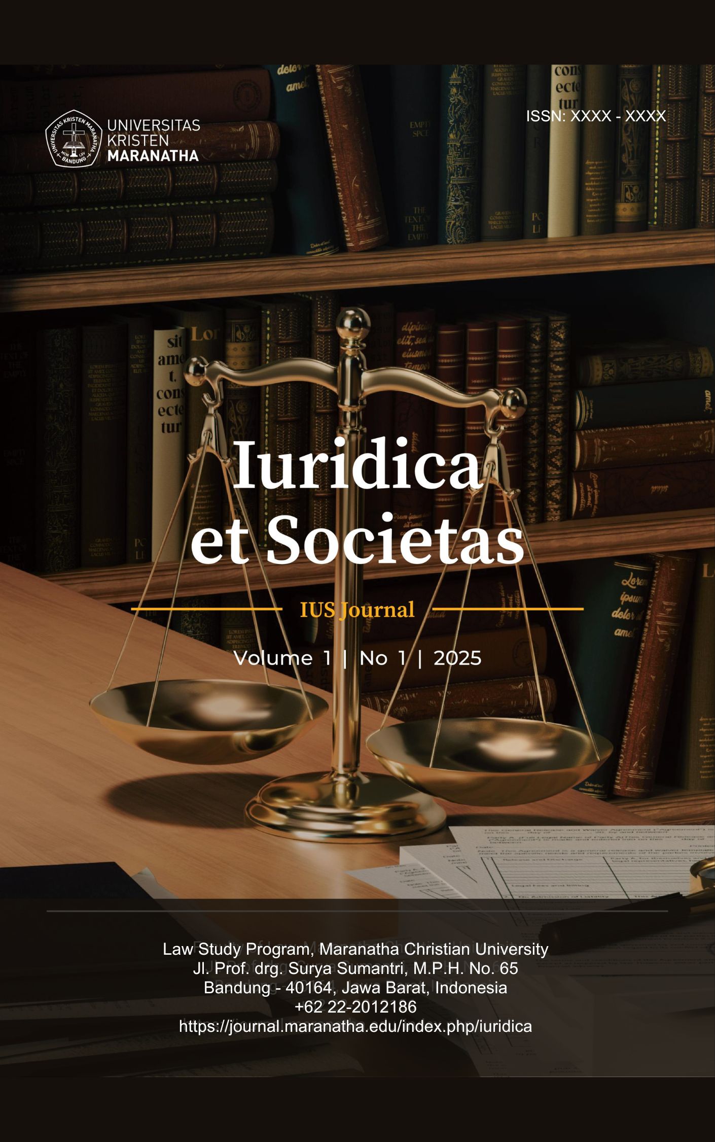 					View Vol. 1 No. 1 (2025): Iuridica et Societas
				